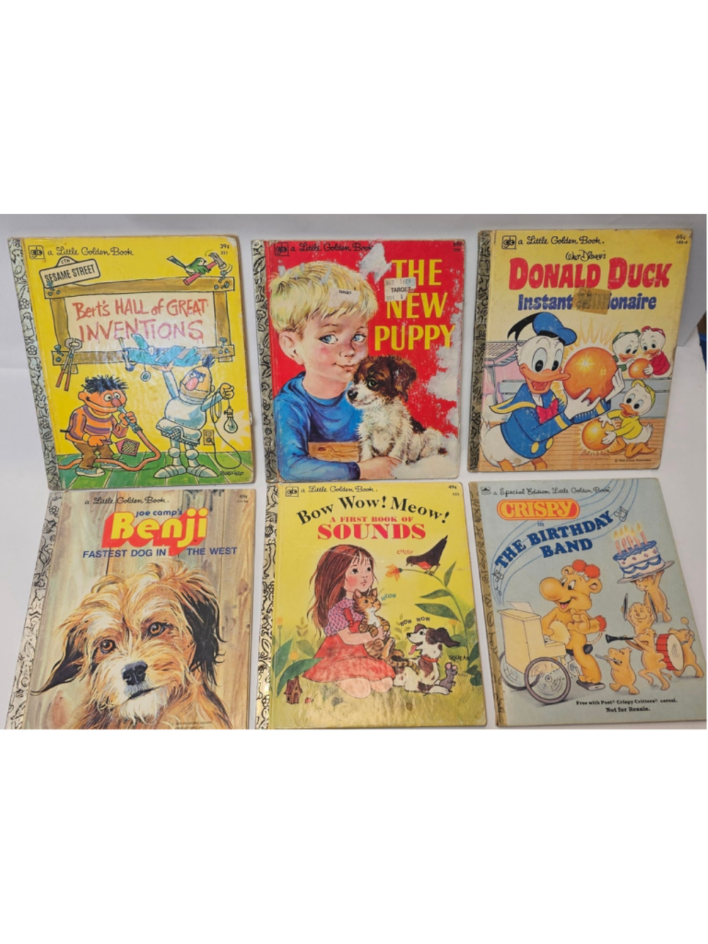 Kids Golden Books Little Golden Book Collection Set of 6 Books